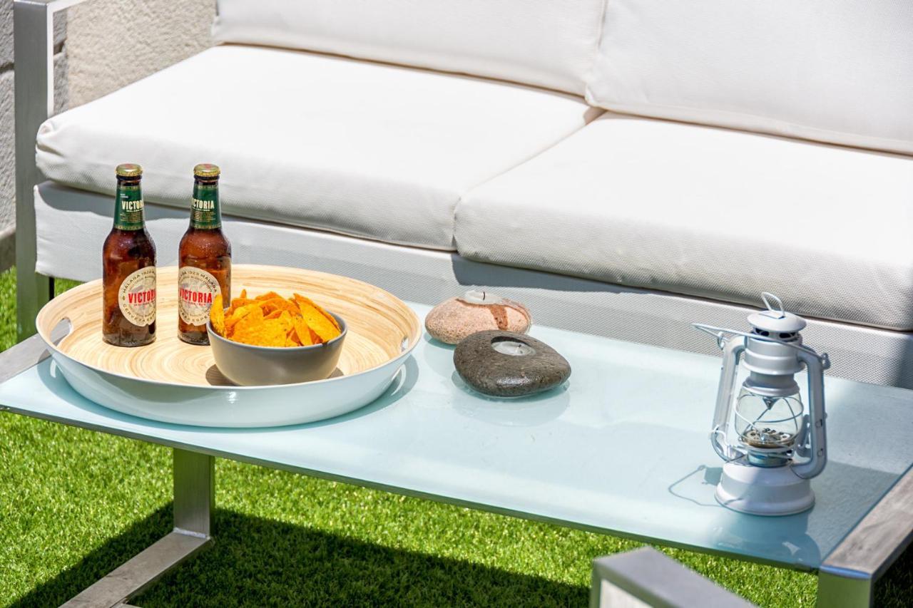 Atico terraza privada piscina centro ac nuevo 1hab Málaga Exterior foto