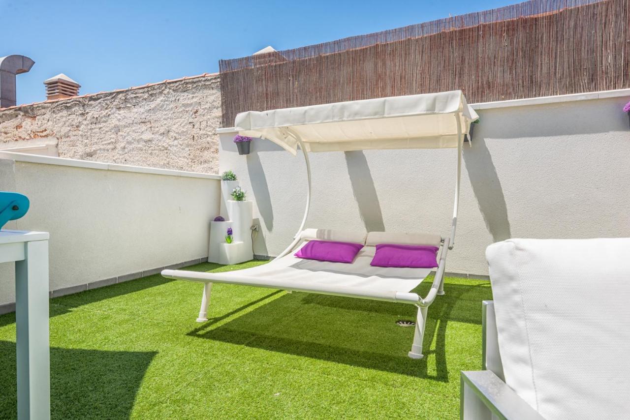 Atico terraza privada piscina centro ac nuevo 1hab Málaga Exterior foto