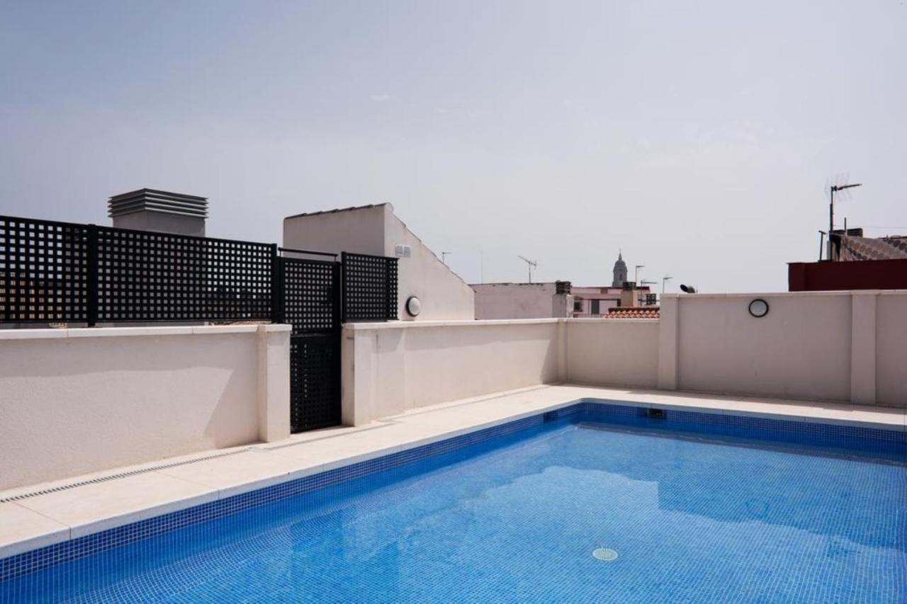 Atico terraza privada piscina centro ac nuevo 1hab Málaga Exterior foto